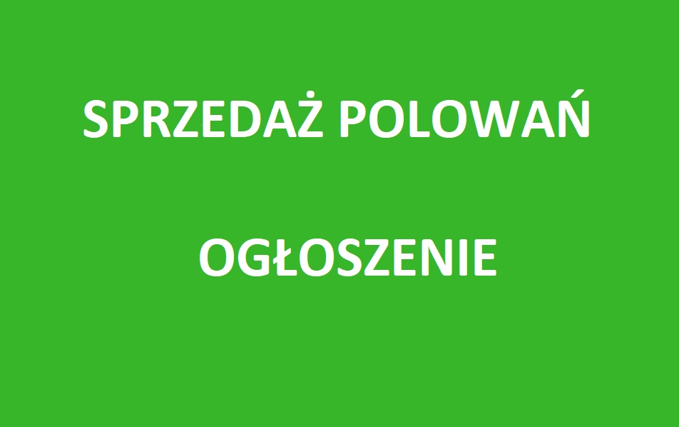 Oferta łowiecka na sprzedaż polowań